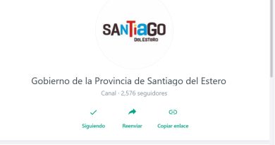 El Gobierno de Santiago del Estero lanzó su canal oficial a través de WhatsApp
